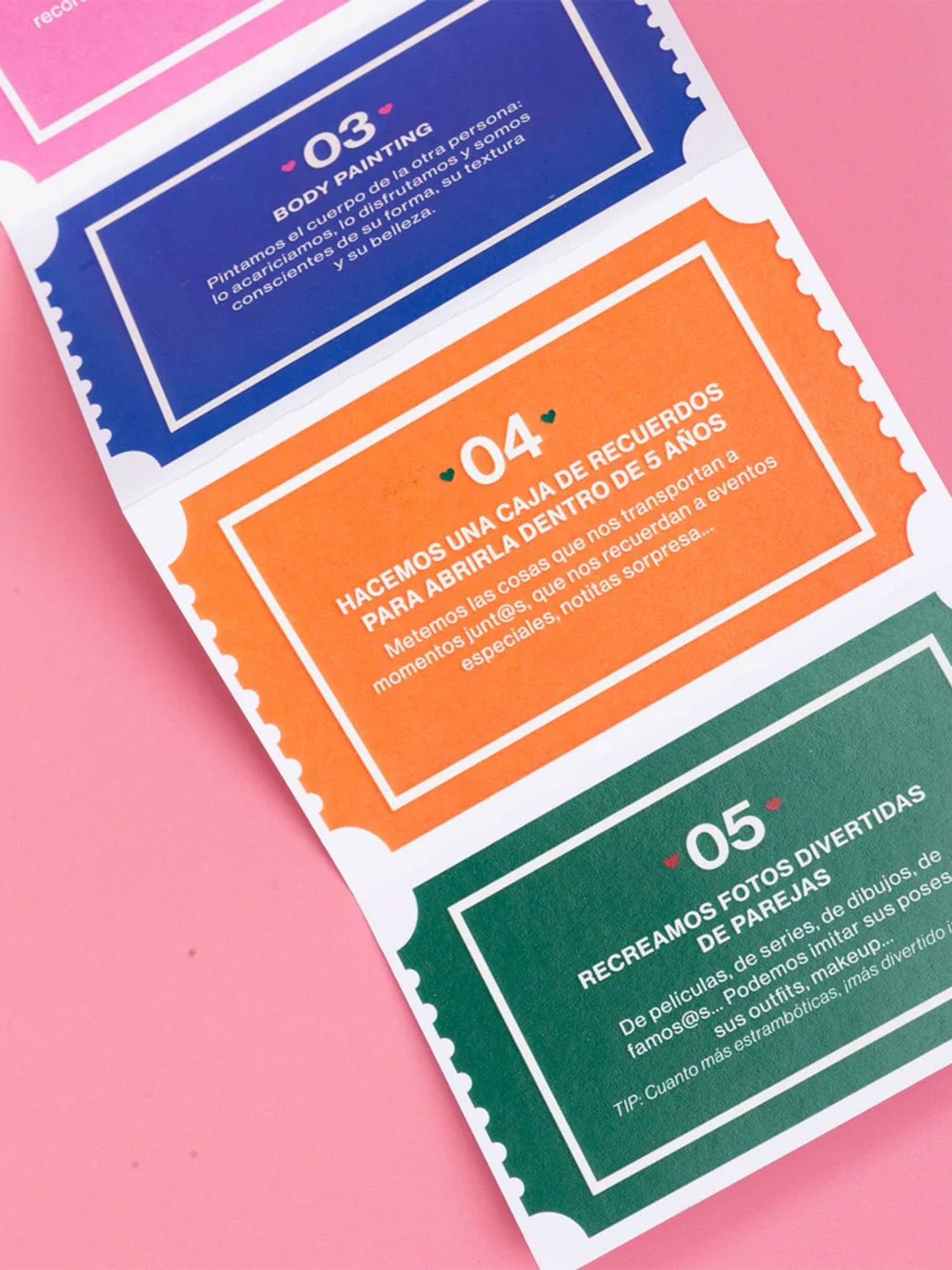 VALES "20 PLANES ORIGINALES PARA PAREJAS"