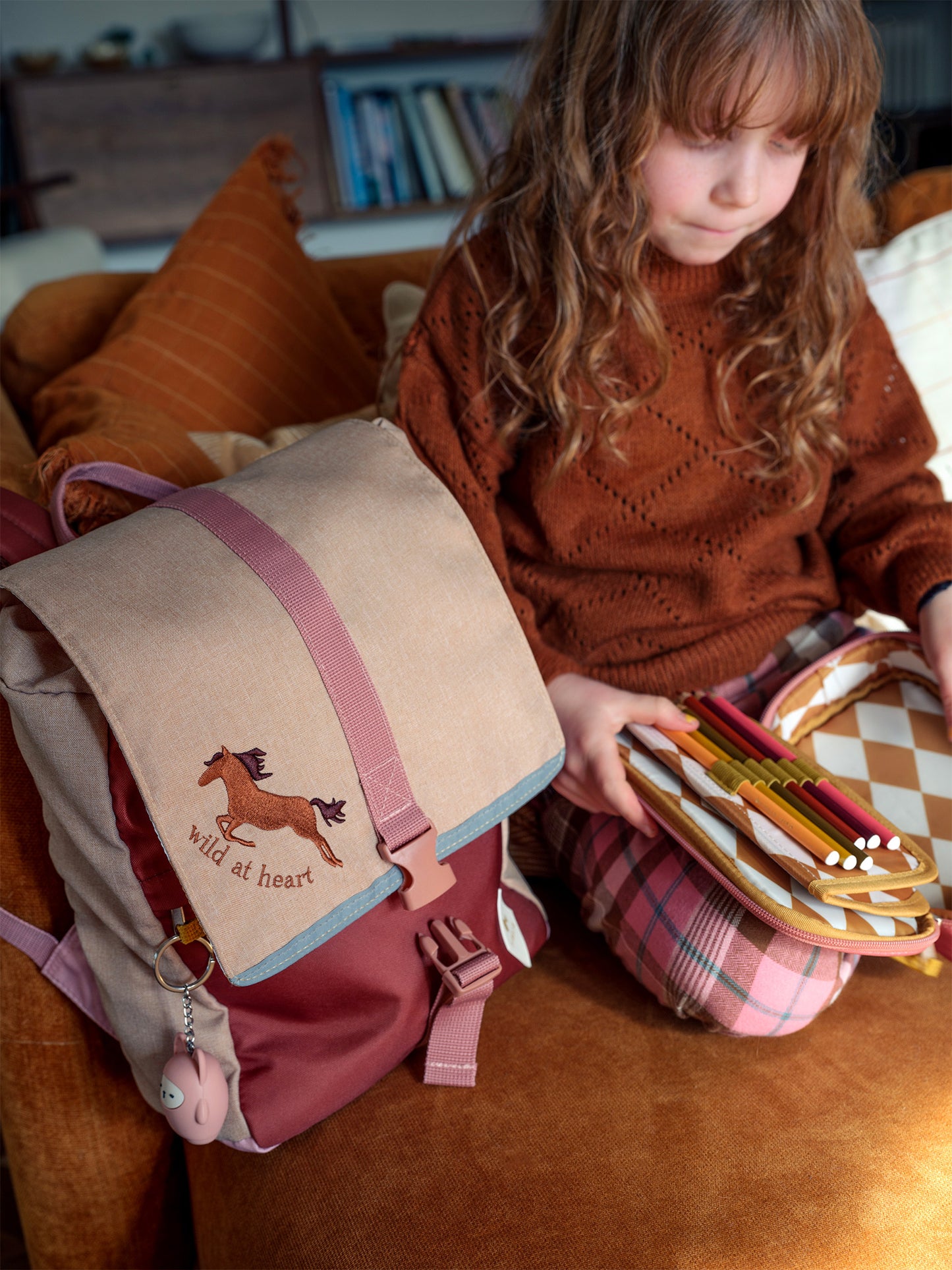 MOCHILA ECO WILD AT HEART Fabelab KIDSME