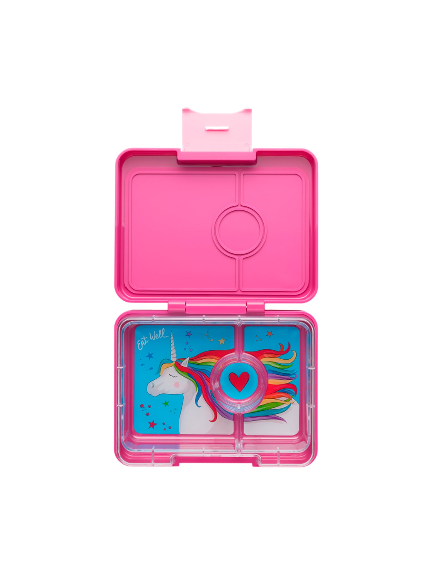 YUMBOX SNACK 3 SECCIONES UNICORN PURPLE Yumbox KIDSME