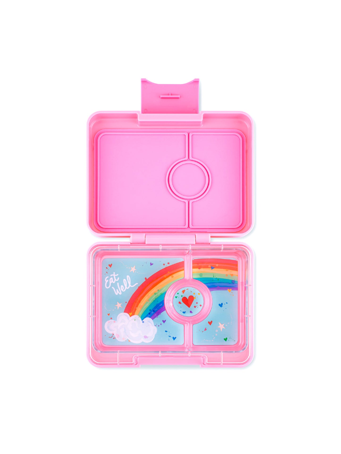 YUMBOX SNACK 3 SECCIONES RAINBOW PINK Yumbox KIDSME