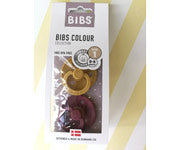 PACK 2 CHUPETES BIBS BLUSH-VAINILLA 2 TALLAS BIBS KIDSME