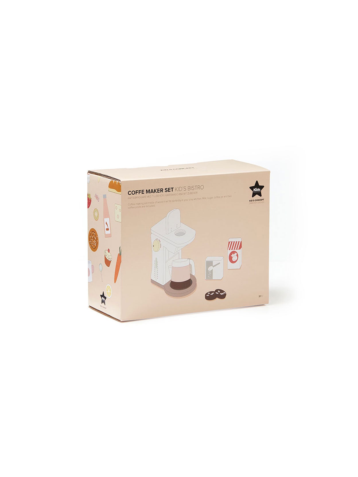 CAFETERA MADERA Y ACCESORIOS Kids Concept KIDSME