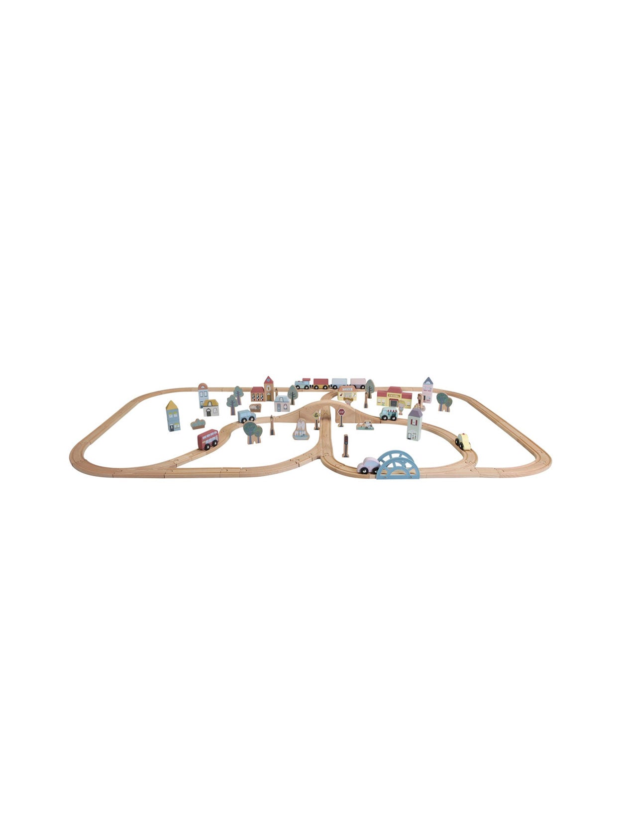 CIUDAD SISTEMA DE TRENES Little dutch KIDSME