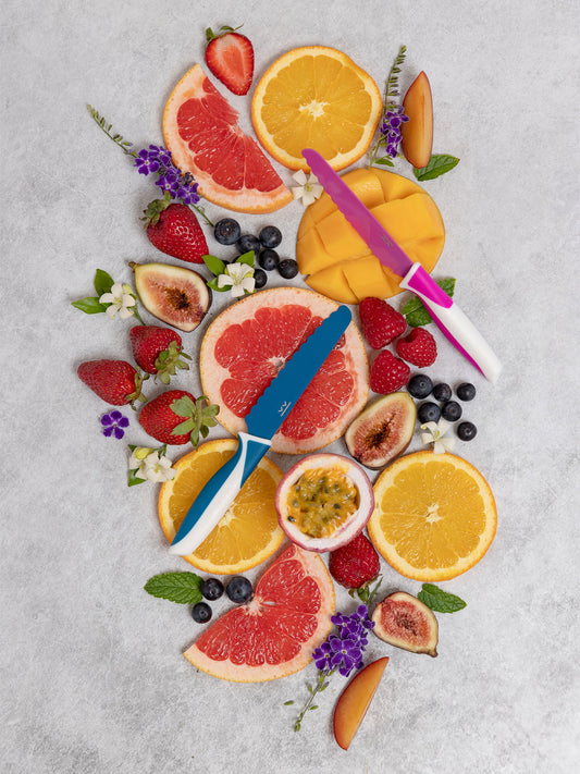 CUCHILLO INFANTIL NARANJA Kiddikutter KIDSME