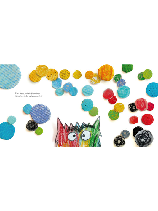 LIBRO EL MONSTRE DE COLORS (CATALÁN) Flamboyant KIDSME