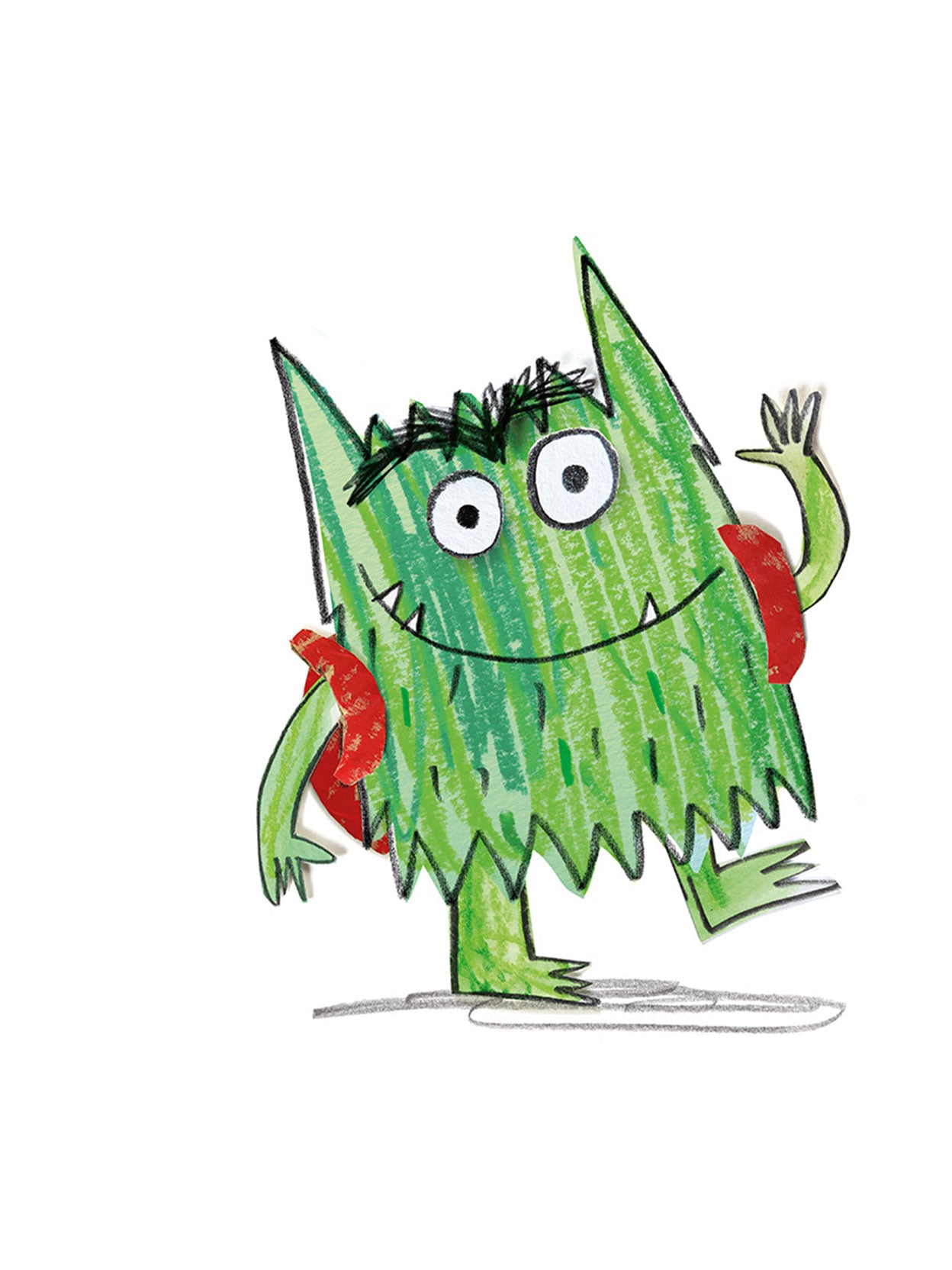 LIBRO EL MONSTRE DE COLORS VA A L'ESCOLA Flamboyant KIDSME