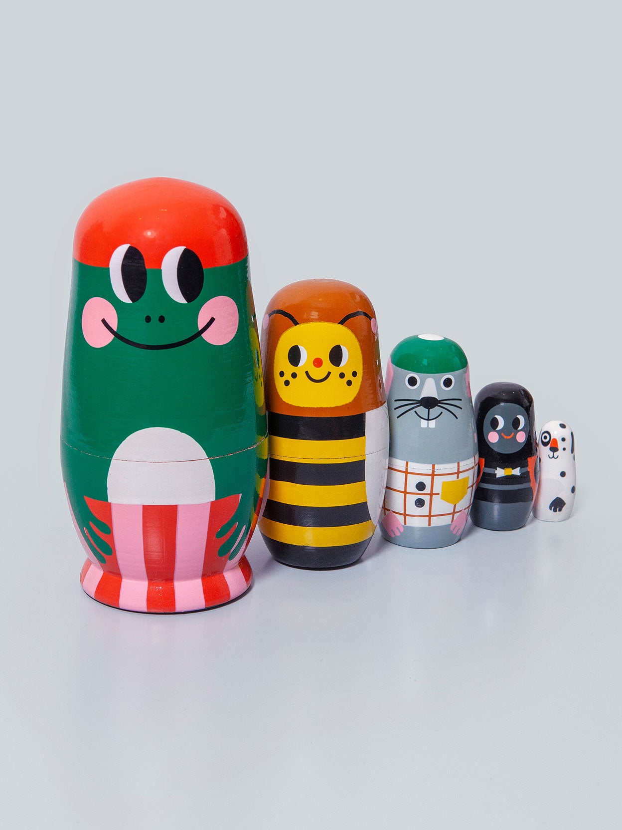 MATRIOSKA MADERA PADDY & PALS Petit Monkey KIDSME