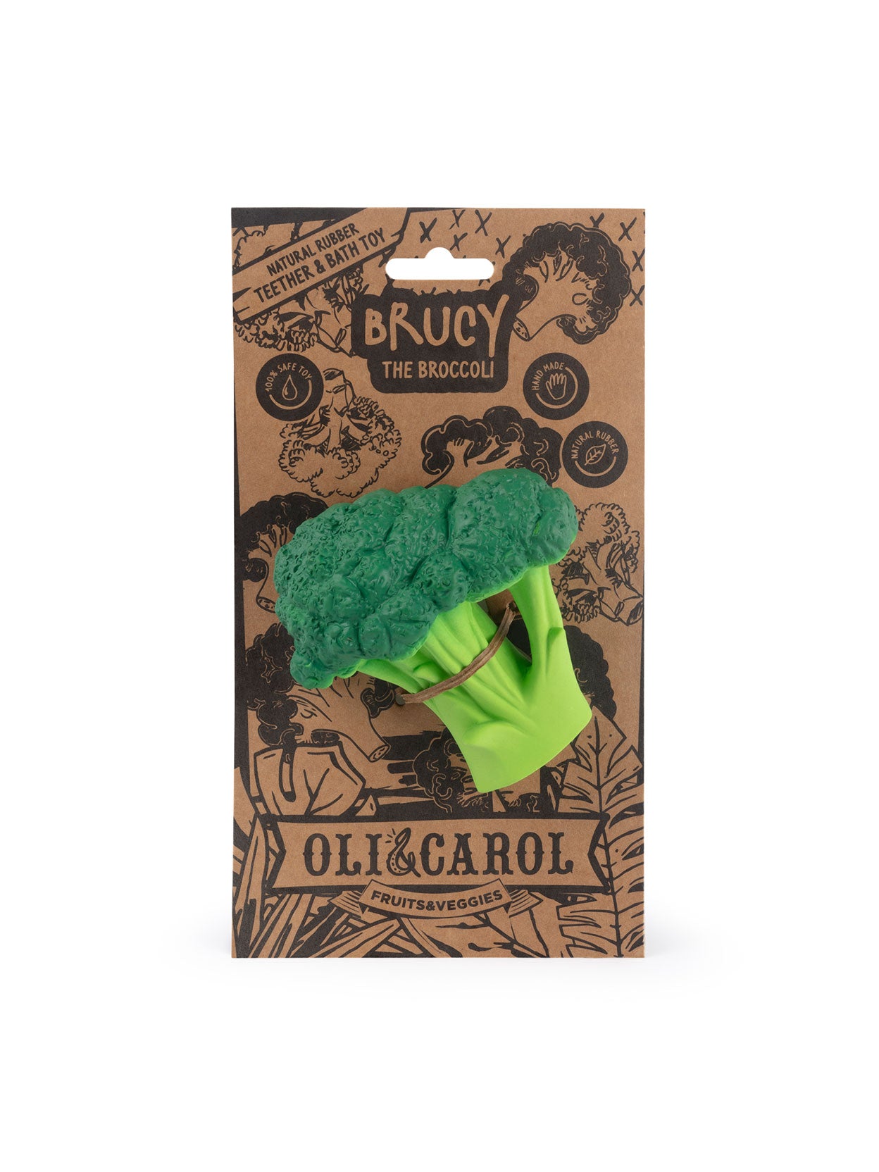 MORDEDOR BRUCY THE BROCCOLI Oli & Carol KIDSME