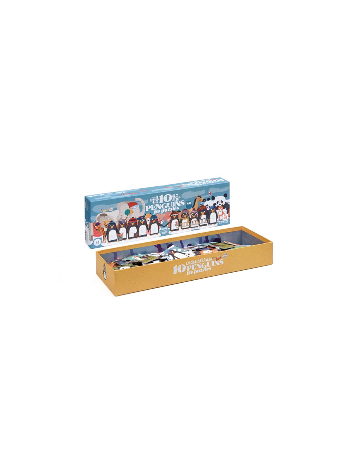 PUZZLE 10 PENGUINS Londji KIDSME