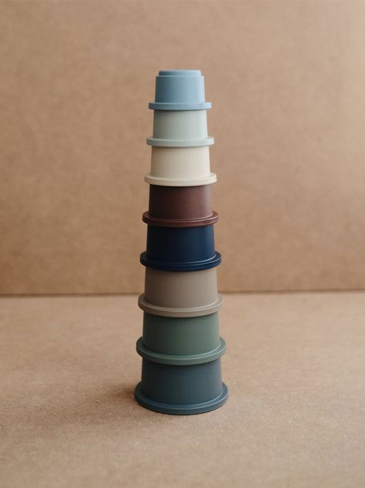 VASITOS APILABLES FOREST Mushie KIDSME