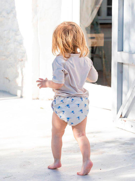 BAÑADOR PAÑAL PROTECCIÓN SOLAR SEAL Monneka KIDSME