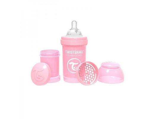 BIBERÓN TWISTSHAKE 180ml ROSA twistshake KIDSME