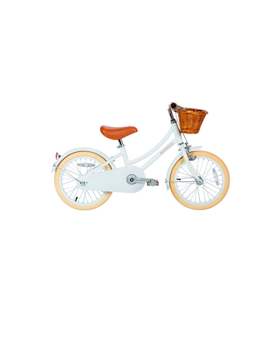 BICICLETA PEDALES CLASSIC WHITE 16´´ Banwood KIDSME
