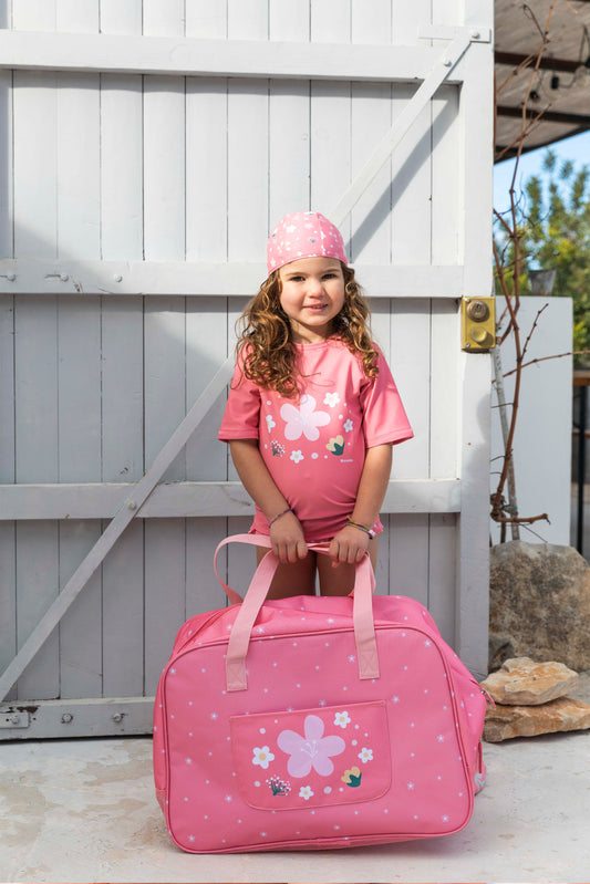 CAMISETA PROTECCIÓN SOLAR FLOWERS Monneka KIDSME