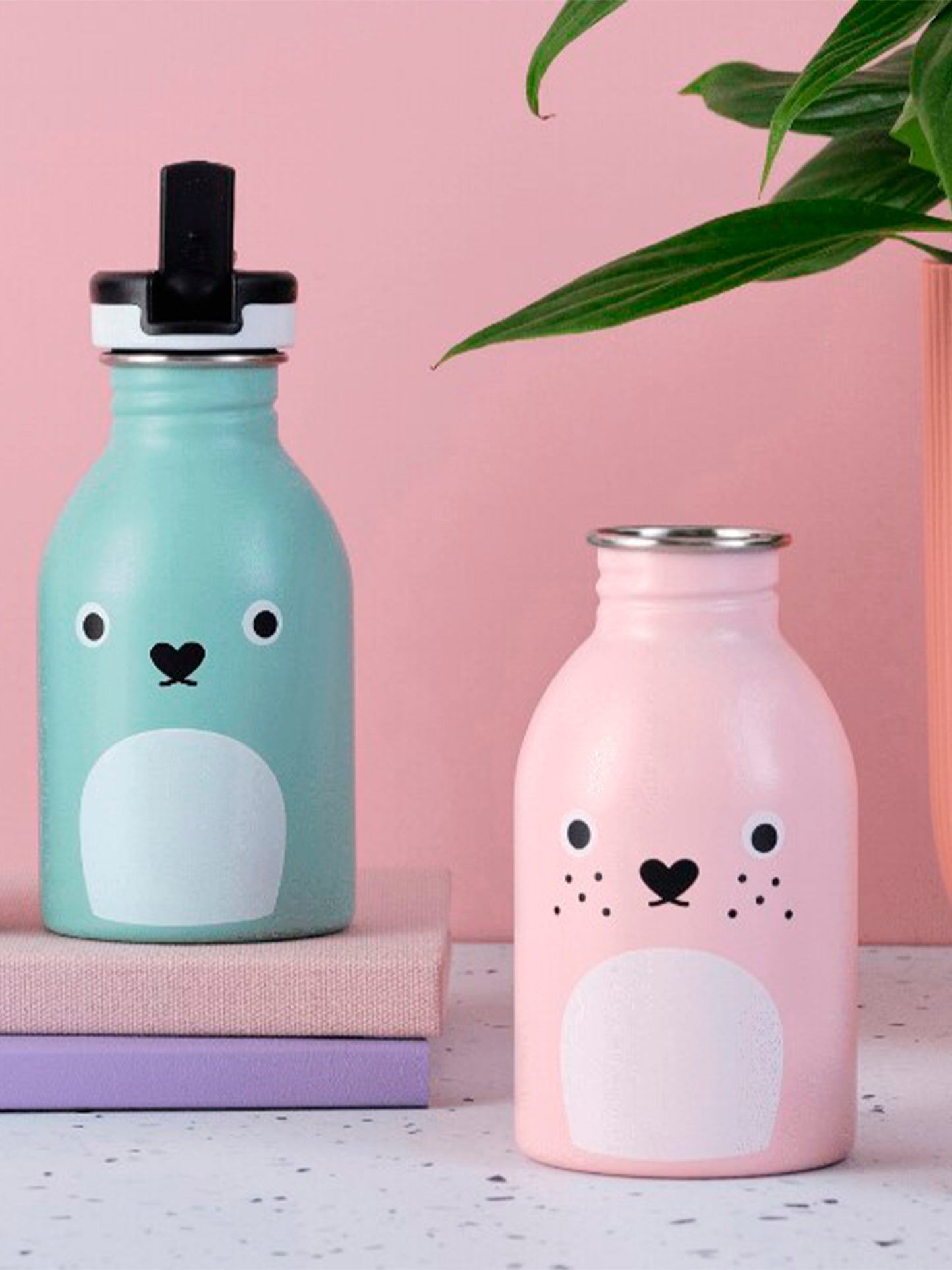 BOTELLA ACERO RICECARROT PINK 24Bottles KIDSME