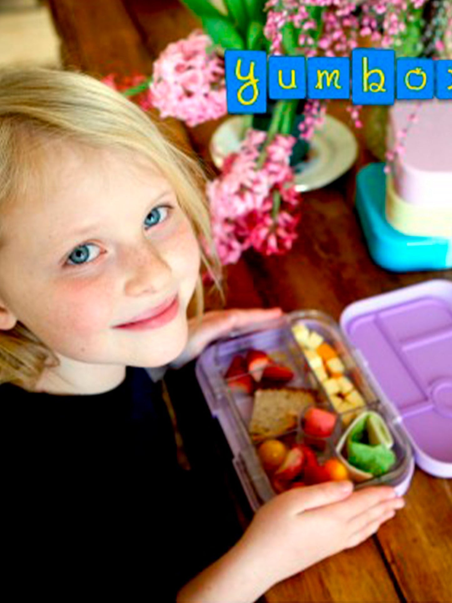 SET DE CUBIERTOS DESAYUNO ROSA Yumbox KIDSME