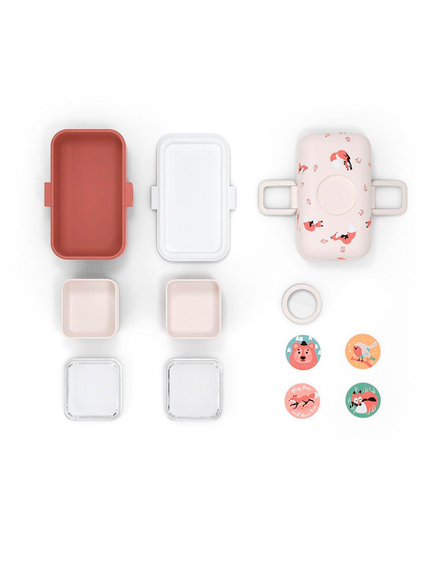 CAJA ALMUERZO TRESOR FOX Monbento KIDSME