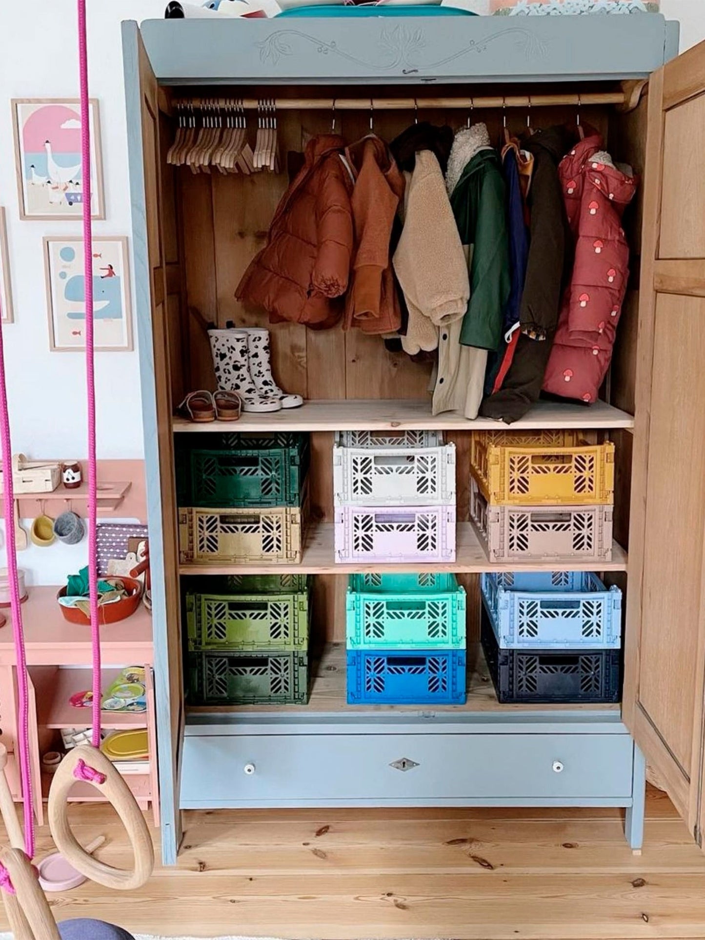 CAJA PLEGABLE MINI BOULDER Aykasa KIDSME