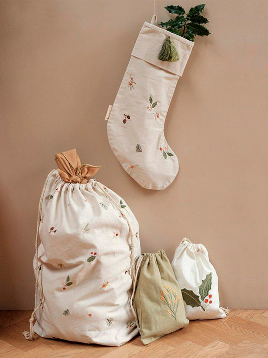 CALCETÍN NAVIDAD DEER YULE GREENS Fabelab KIDSME