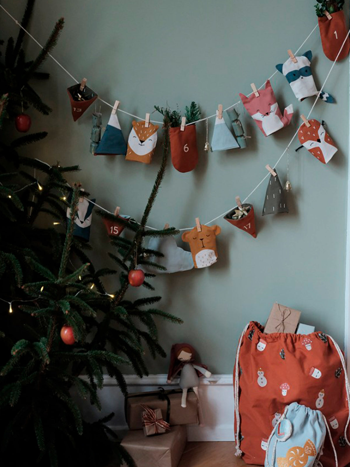 CALENDARIO ADVIENTO WOODLAND Fabelab KIDSME