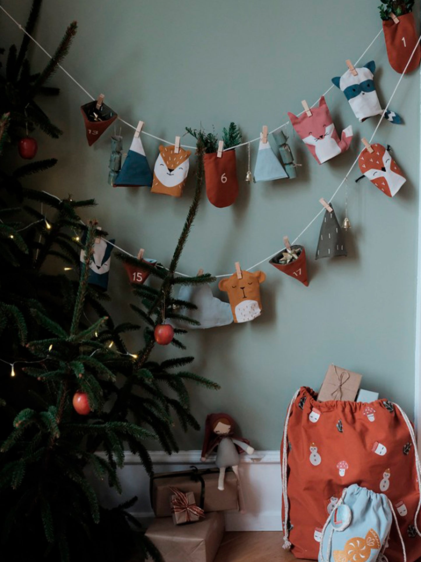 CALENDARIO ADVIENTO WOODLAND Fabelab KIDSME