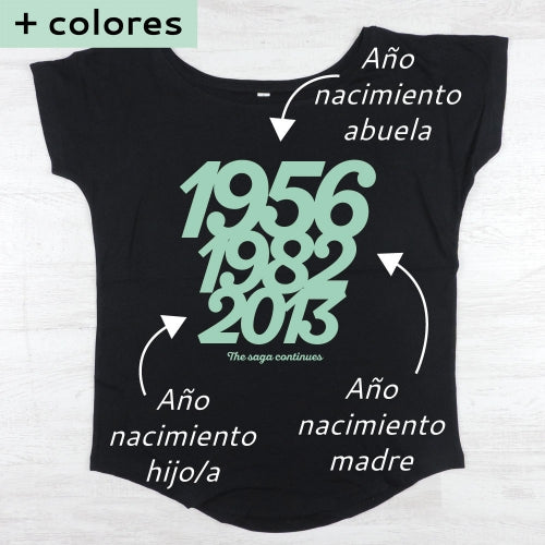 Camiseta para mama - 4 fechas Kidsme Store KIDSME
