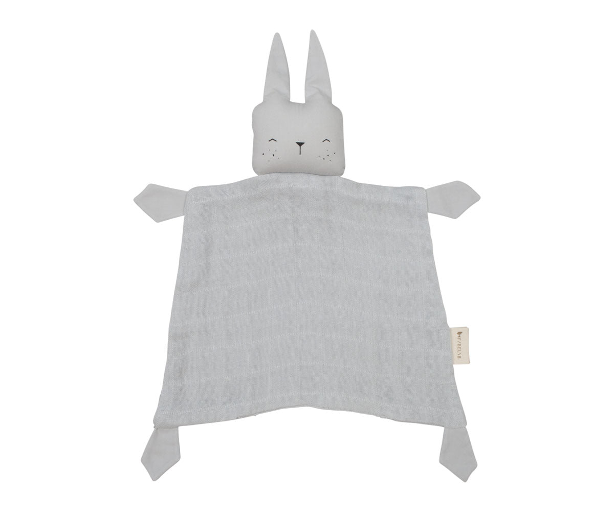 DOUDOU ANIMAL BUNNY ICY GREY ALGODÓN ORGÁNICO Kidsme Store KIDSME