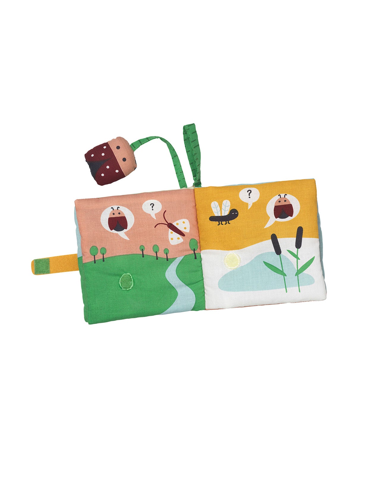 LIBRO ACTIVIDADES LADYBIRD ALGODÓN ORGÁNICO Franck Fischer KIDSME