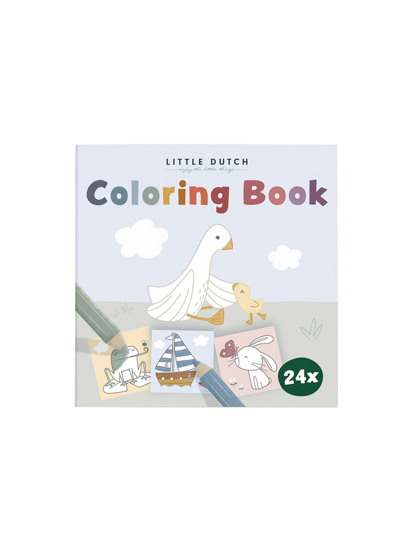 LIBRO PARA COLOREAR Little dutch KIDSME