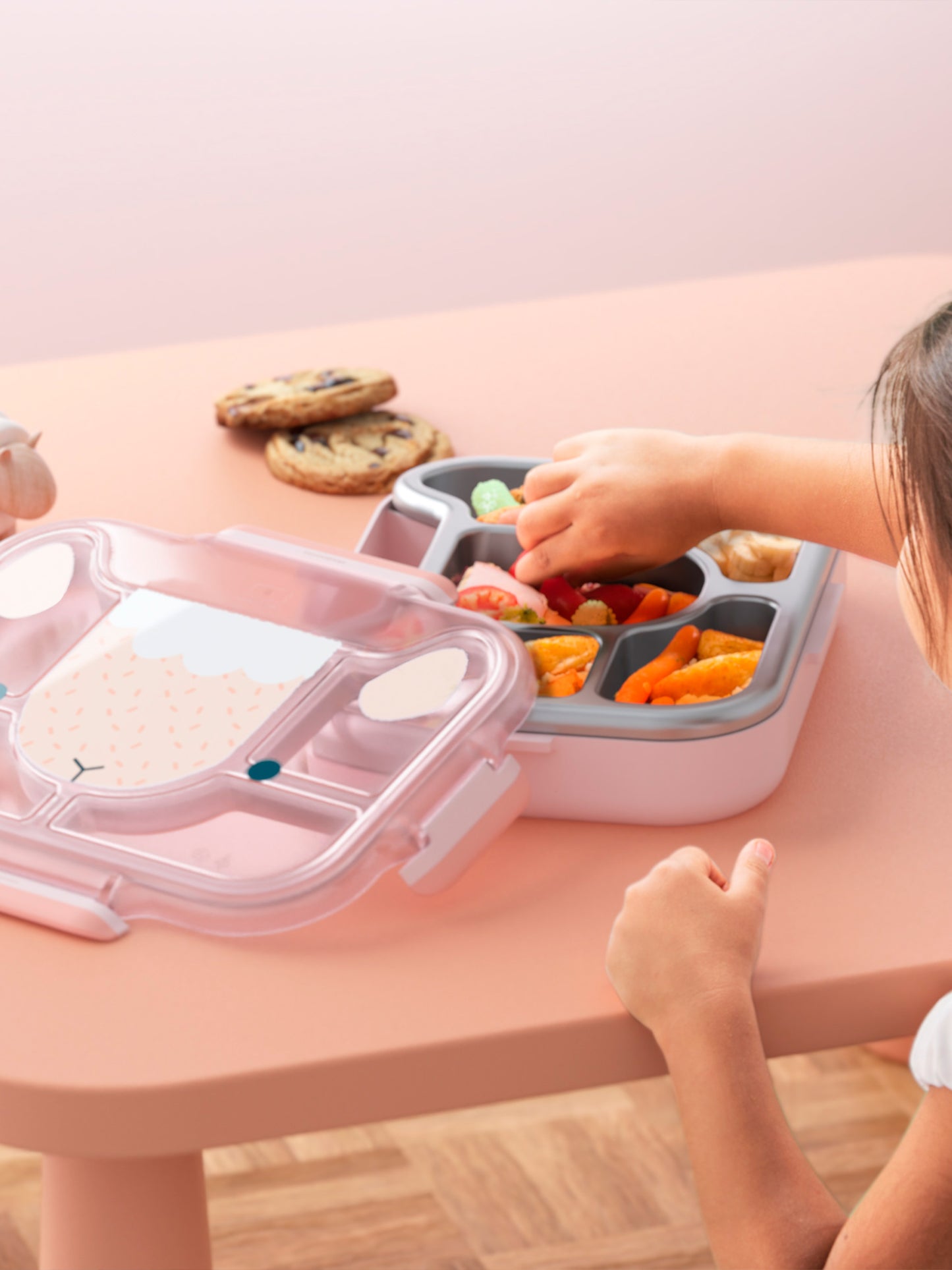 CAJA ALMUERZO MB WONDER ROSA Monbento KIDSME