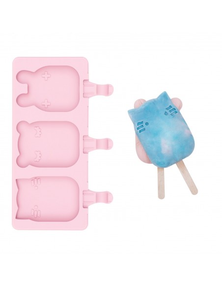 MOLDES PARA HELADOS SILICONA PINK we might be tiny KIDSME