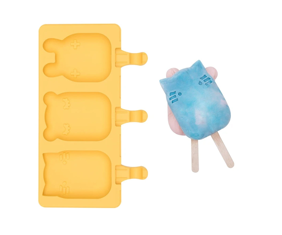 MOLDES PARA HELADOS SILICONA YELLOW we might be tiny KIDSME