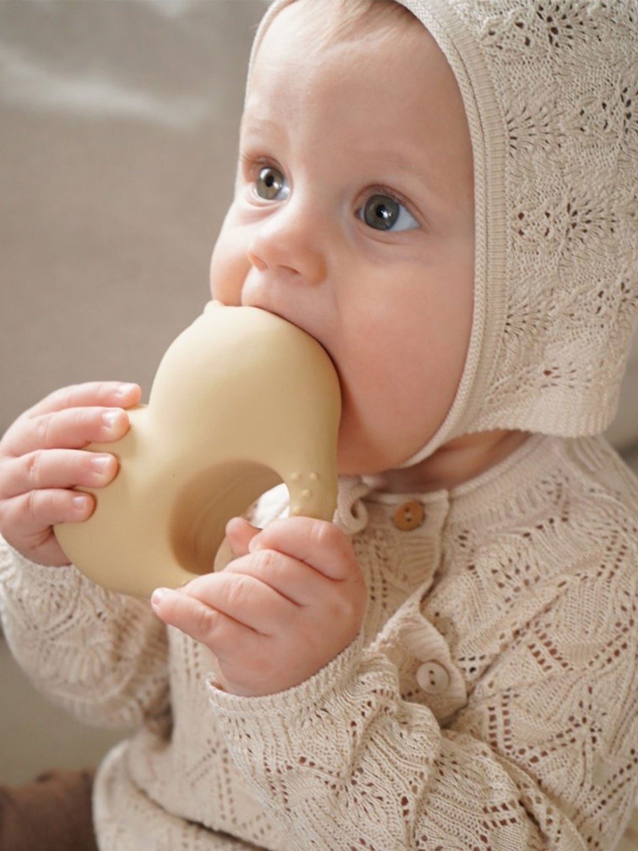 MORDEDOR CAUCHO BABS CREAMY Konges Slojd KIDSME