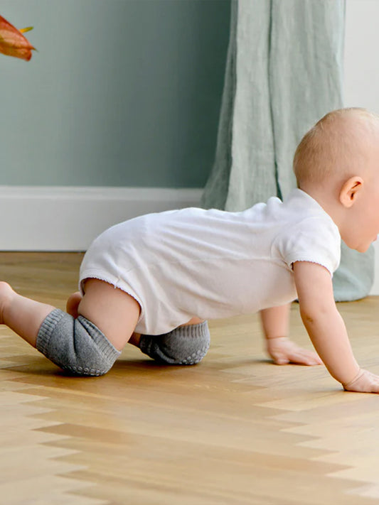 RODILLERAS GATEO GRIS MELANGE Go baby go KIDSME