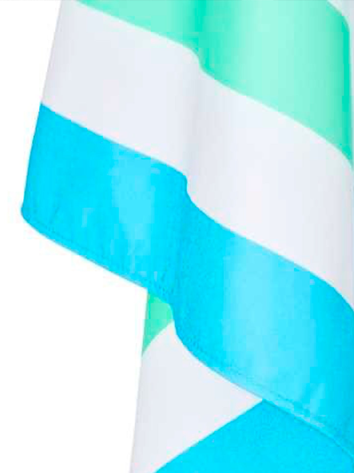 TOALLA PLAYA MICROFIBRA SUMMER AZUL-VERDE PASTEL Dock & Bay KIDSME