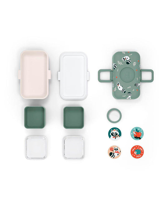 CAJA ALMUERZO TRESOR RACOON Monbento KIDSME