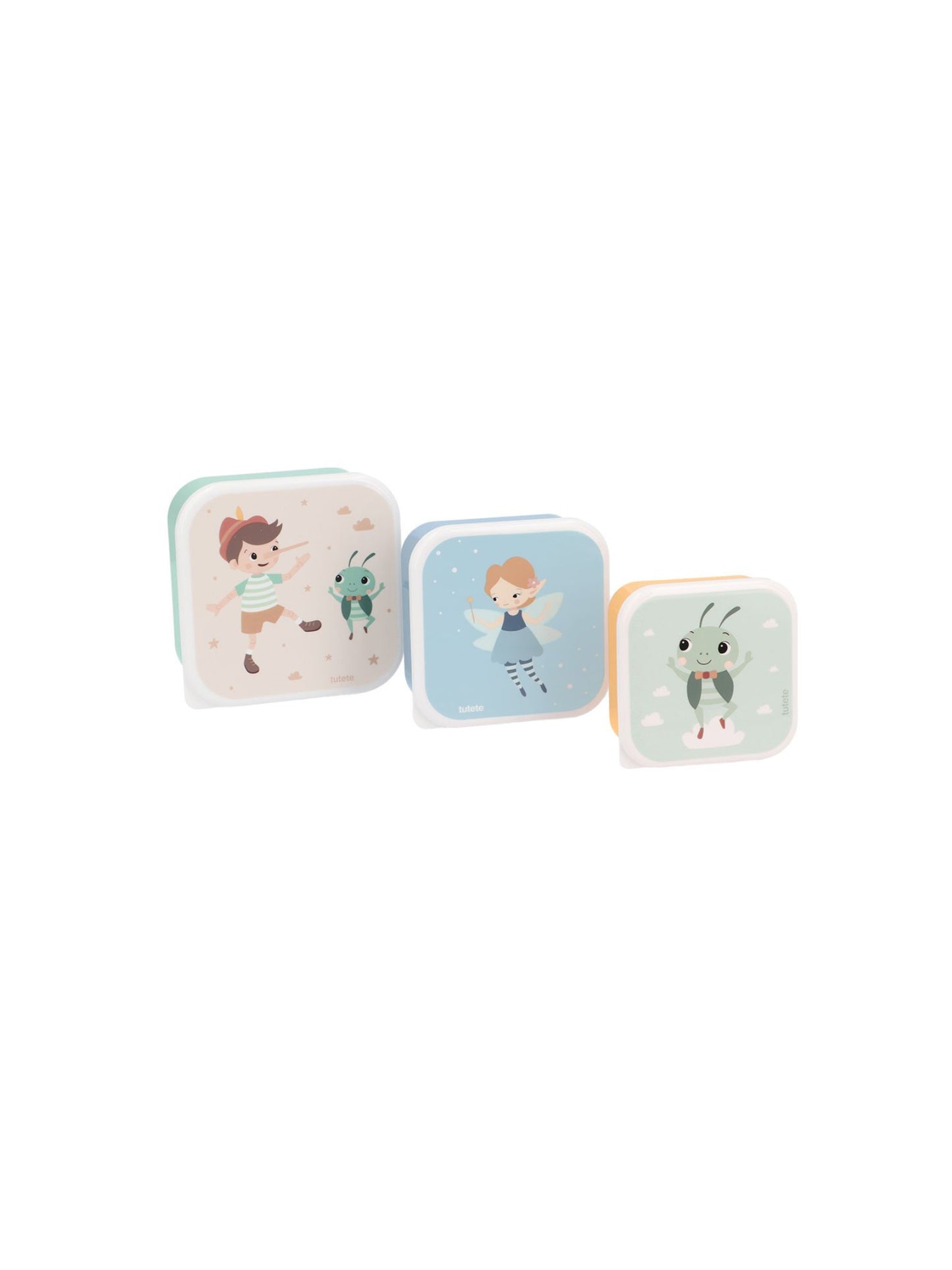 3 TUPPER - CAJA DE ALMUERZO THE WOODEN BOY Tutete KIDSME