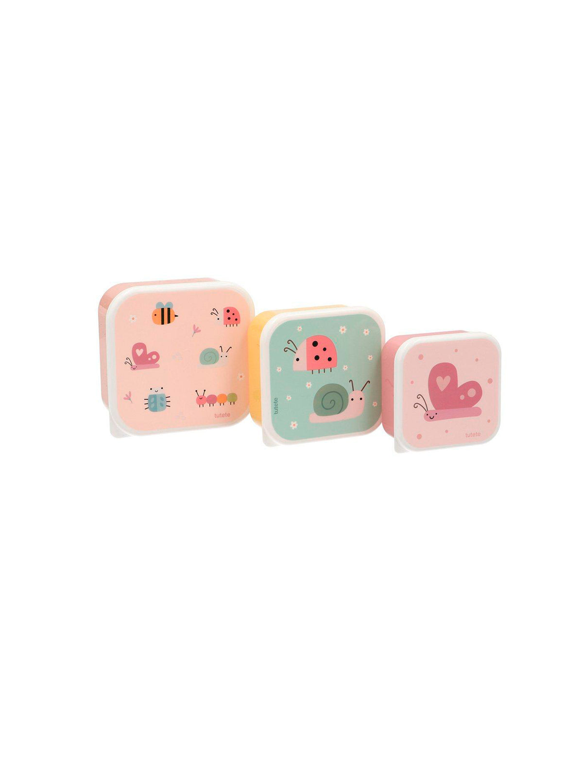 3 TUPPER - CAJA DE ALMUERZO BUGS Kidsme Store KIDSME