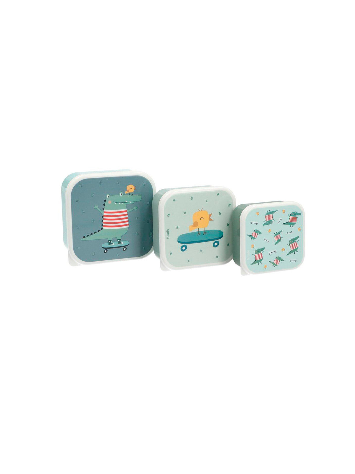 3 TUPPER - CAJA DE ALMUERZO CROC Kidsme Store KIDSME