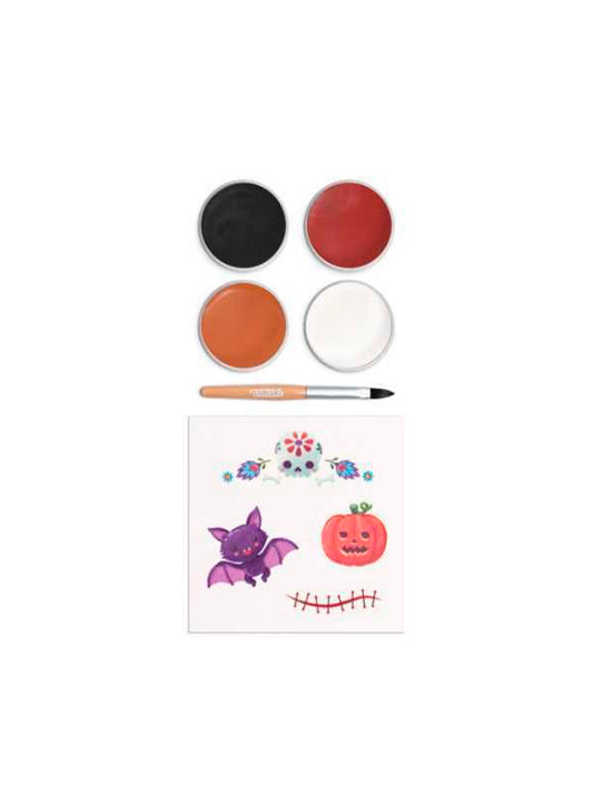 KIT MAQUILLAJE HALLOWEEN 4 COLORES Namaki KIDSME