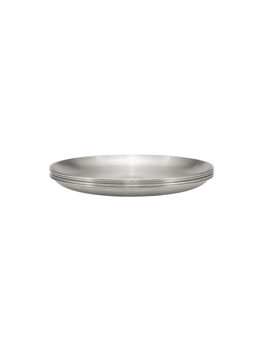 4 PLATOS DE ACERO INOXIDABLE HAPS Nordic KIDSME