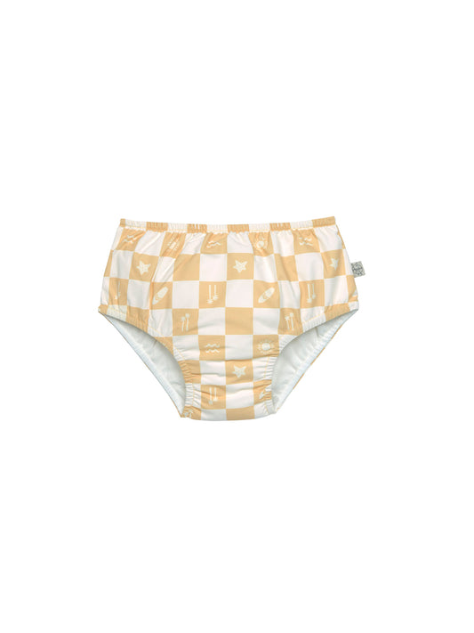 BAÑADOR PAÑAL PATTERN VANILLA