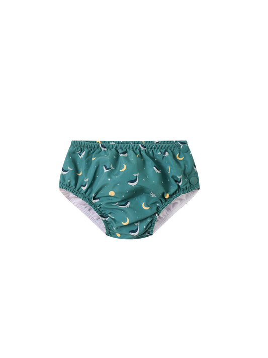 BLUE WHALE SWIM DIAPER