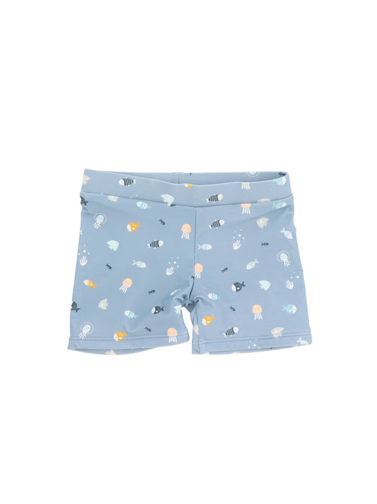 BAÑADOR SHORT PROTECCIÓN SOLAR FISHES Monneka KIDSME