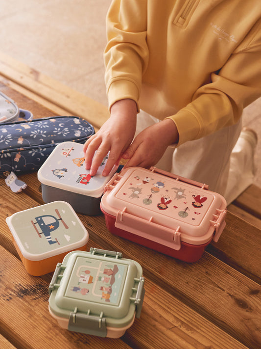 TUPPER-CAJA ALMUERZO BENTO LITTLE RED