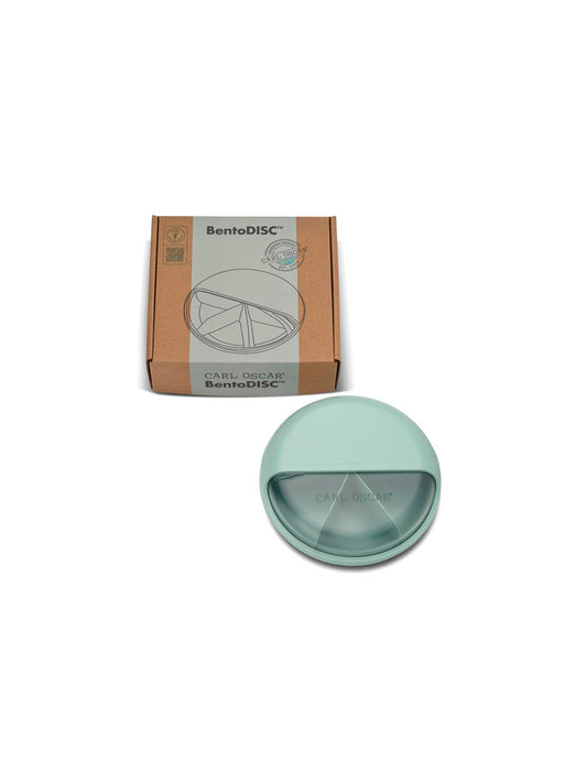 MINI TUPPER-CAJA ALMUERZO BENTO DISC GREEN Carl Oscar KIDSME