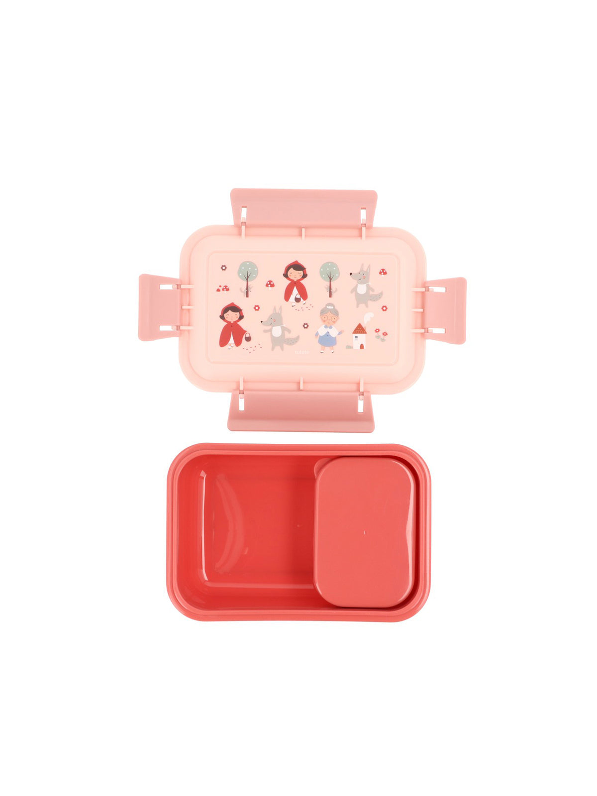 TUPPER-CAJA ALMUERZO BENTO LITTLE RED Tutete KIDSME