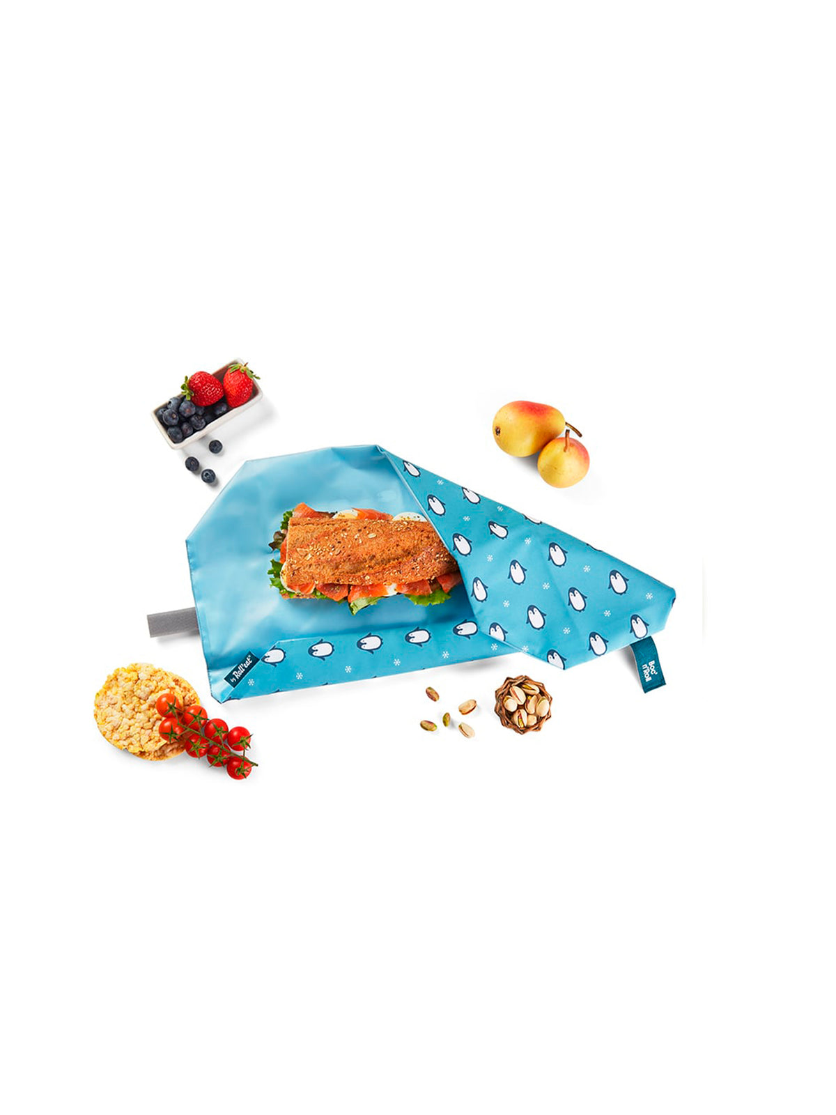 PORTA BOCADILLOS BOC'N'ROLL ANIMALS PENGUIN Boc'n'Roll KIDSME