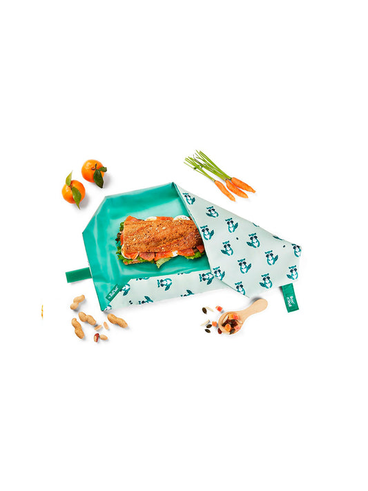 PORTA BOCADILLOS BOC'N'ROLL ANIMALS RACOON Boc'n'Roll KIDSME