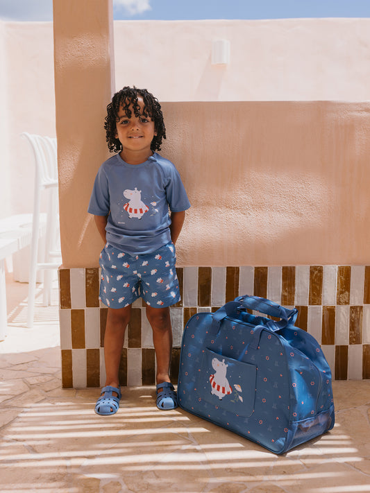 BOLSO DE PLAYA ANTIARENA HIPPO Monneka KIDSME
